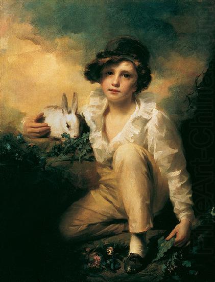 Boy and Rabbit, Sir Henry Raeburn